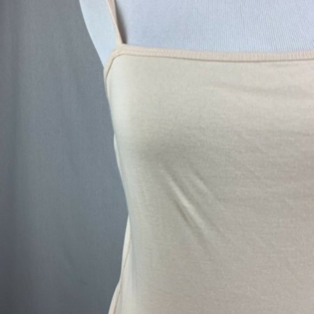 Topshop Nude Bodycon Tank Midi Dress - Picture 4 of 8